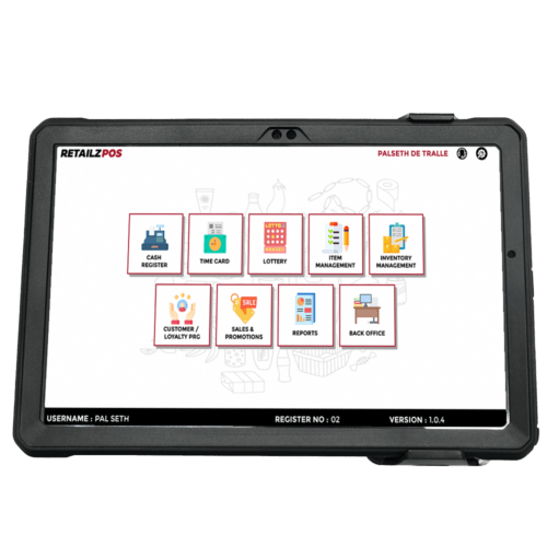 RetRetailzGO tablet POS