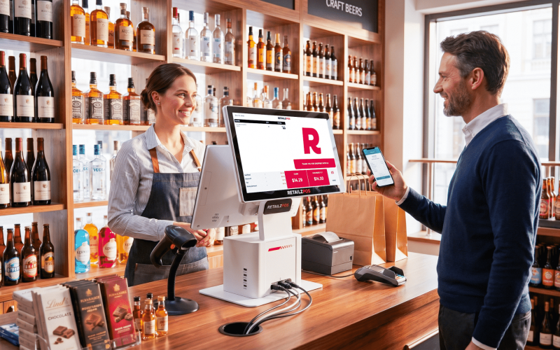 RetailzPOS for liquor store